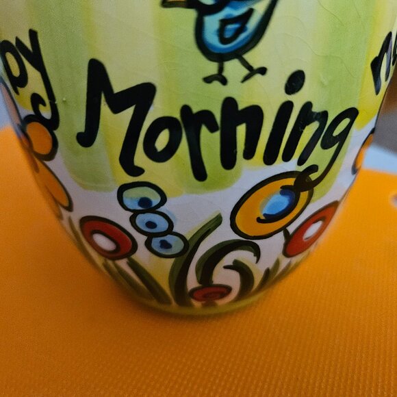 laura kirkland mug morning by morning new mercies I see hand painted - Picture 8 of 9